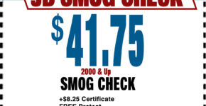 Smog Check Coupon Mira Loma